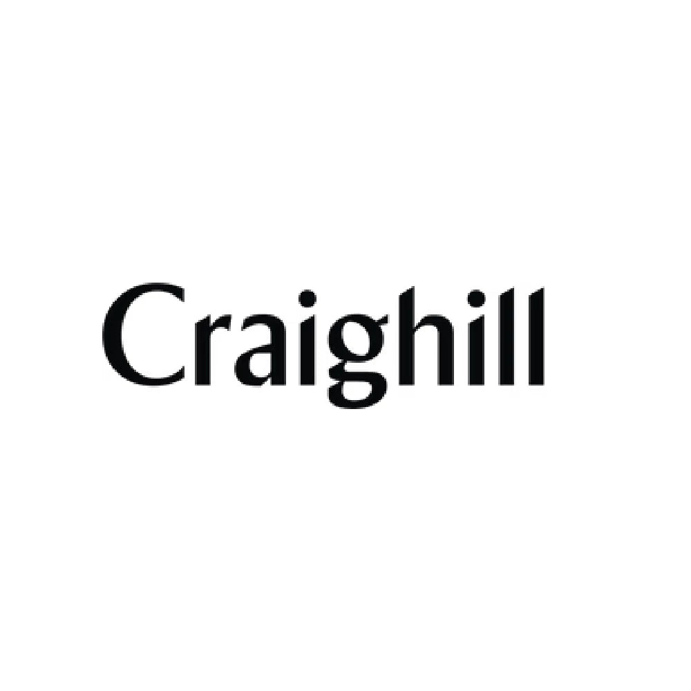 Craighill Offset Keyring (Brass)