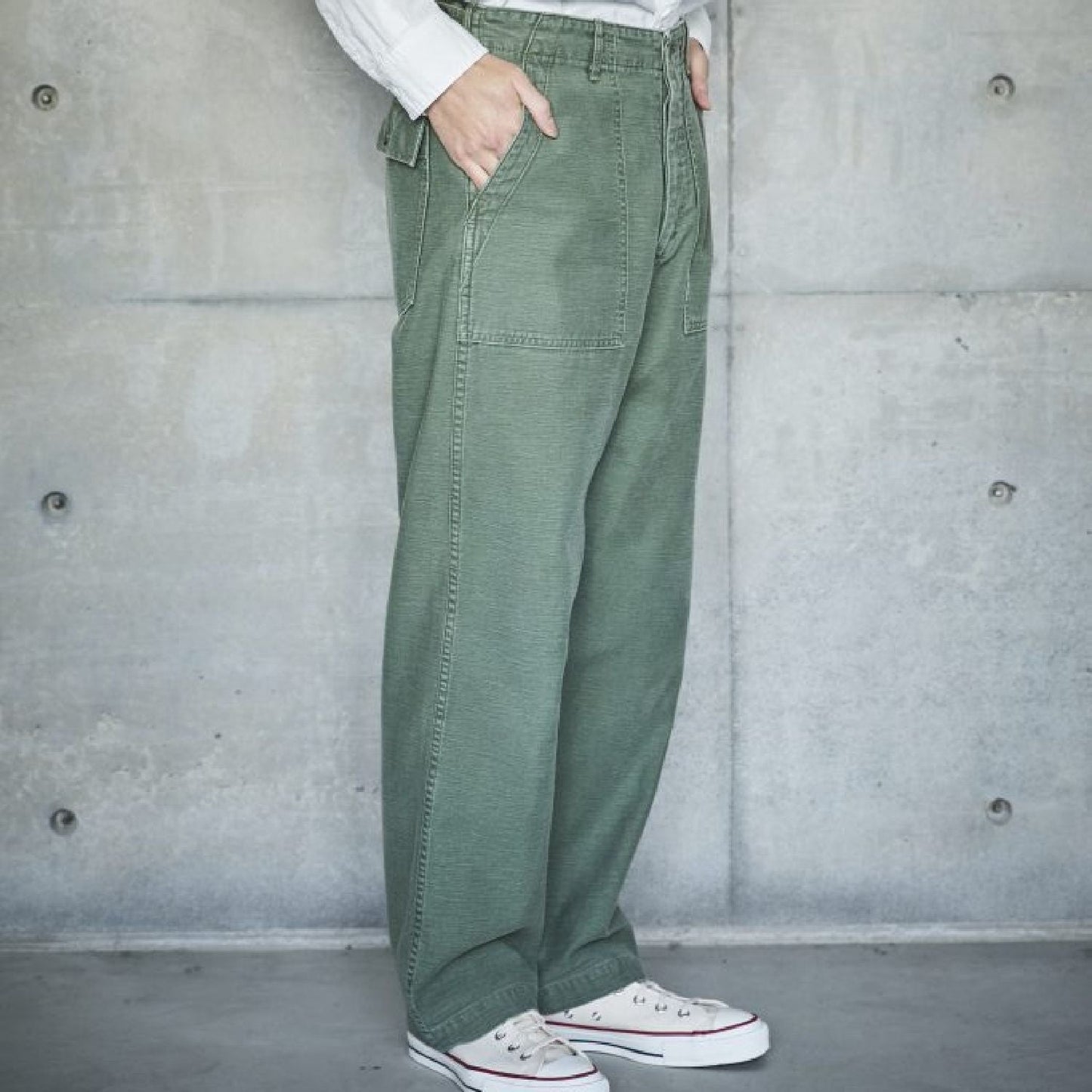 OrSlow US Army Fatigue Pants (Regular Fit) - Vintage Wash