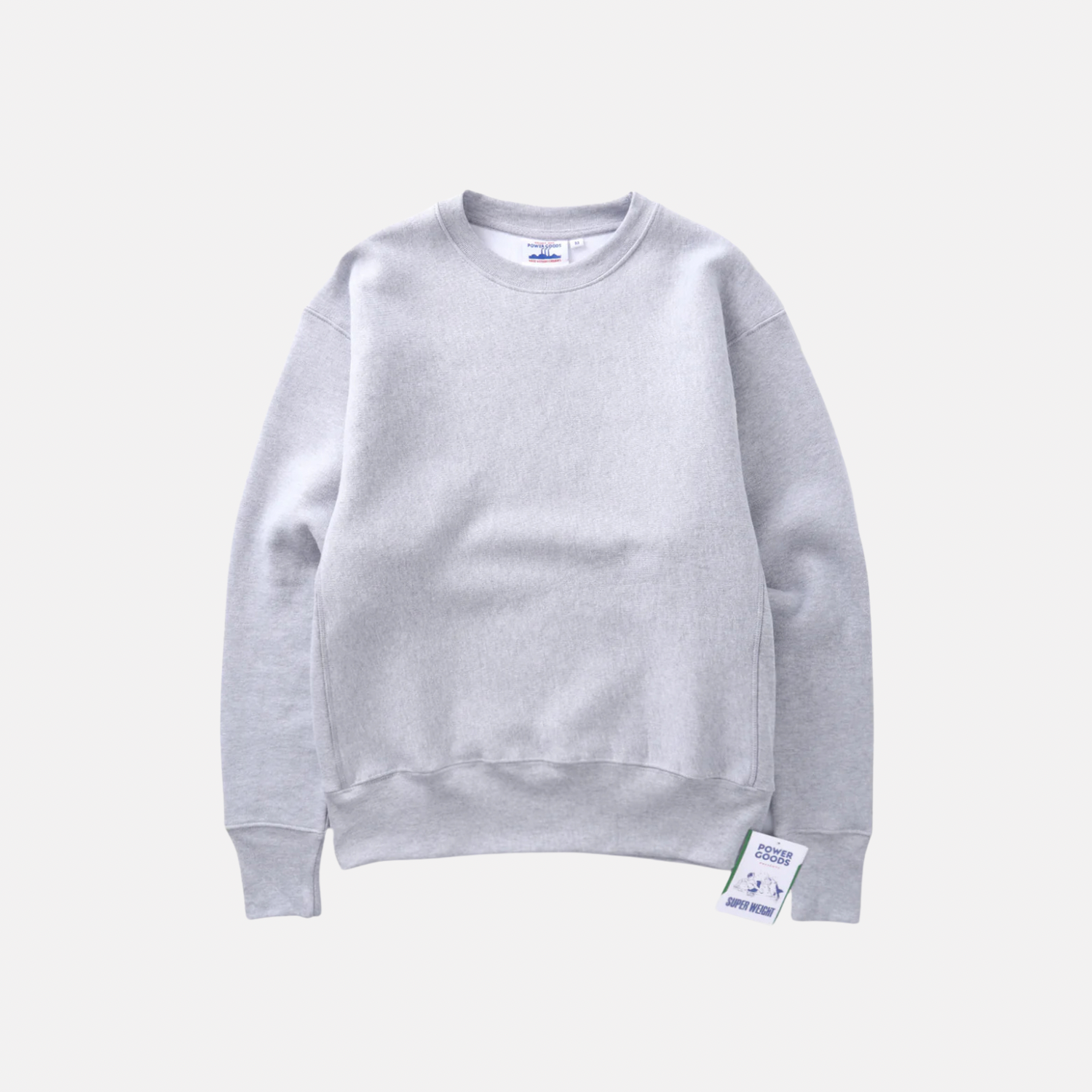Plain gray crewneck sweatshirt sales