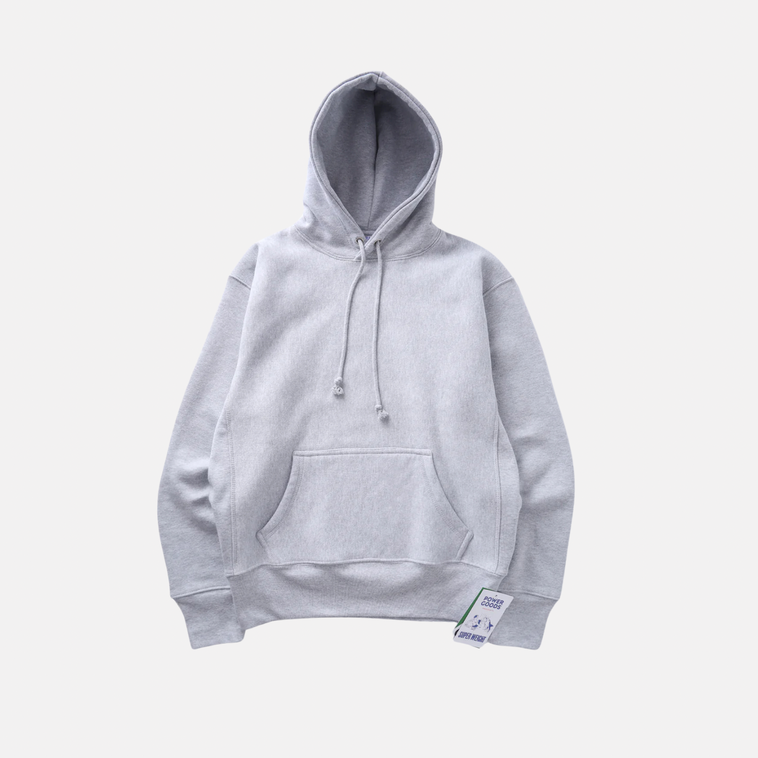 Grey hoodie white strings sale