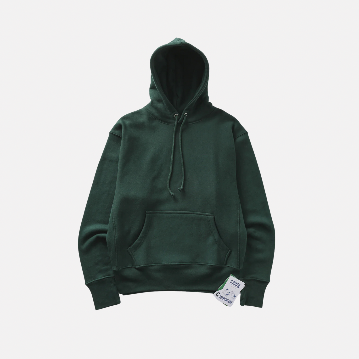 Power Goods Super Weight Hoodie Dark Green