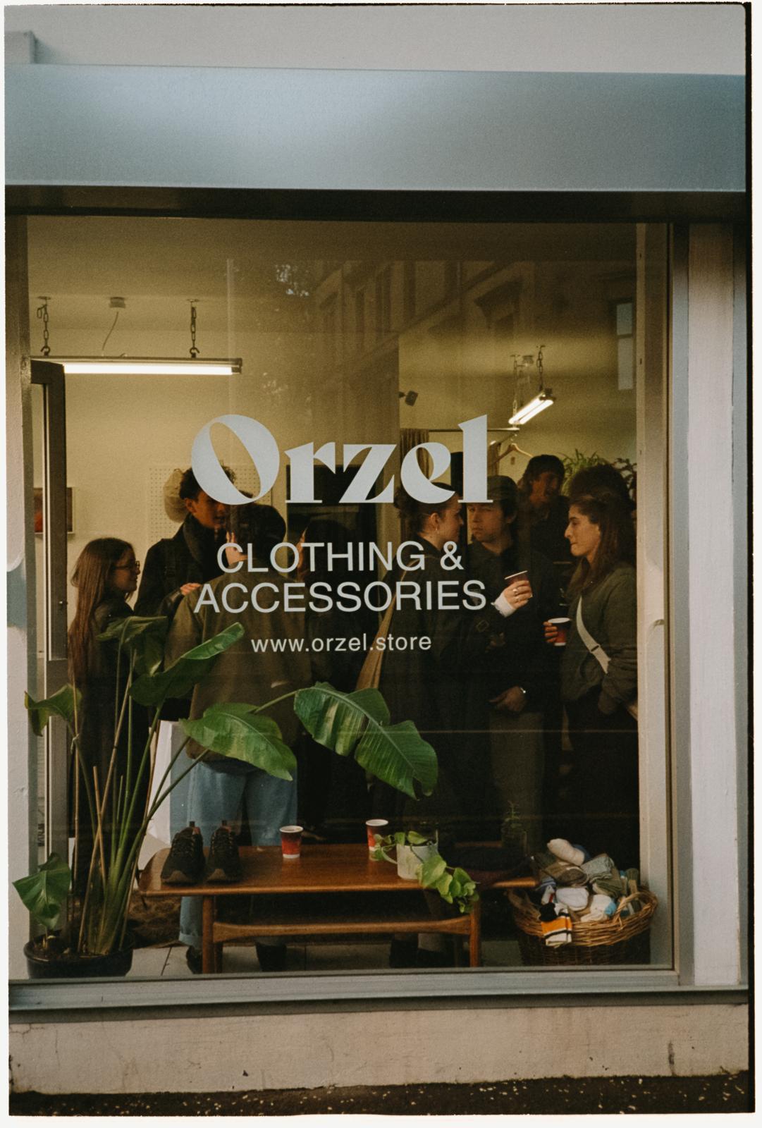 Outside looking in at the orzel store party