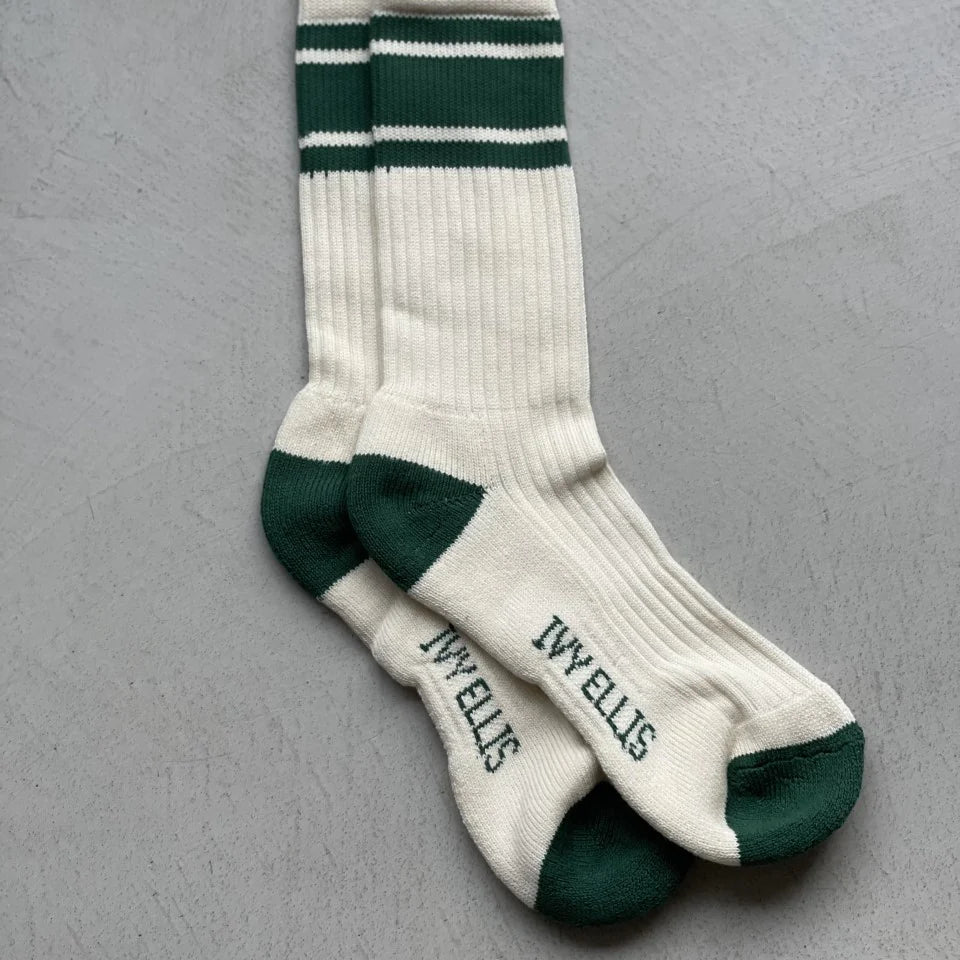 Ivy Ellis - The Namath Vintage Sport Cotton Crew Calf Mens - orzel