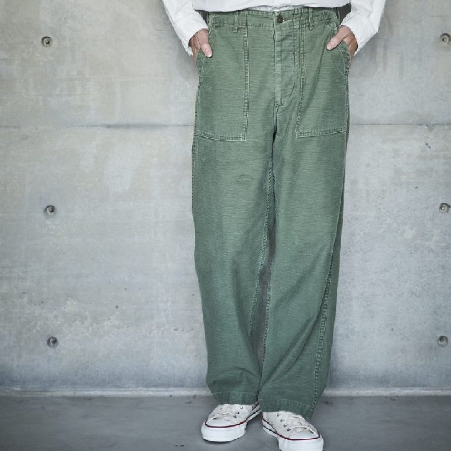 OrSlow US Army Fatigue Pants (Regular Fit) - Vintage Wash