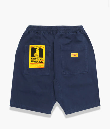 Service Works Canvas Chef Shorts - Navy