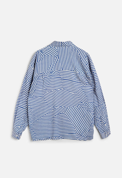 YMC Wray Shirt - Blue / White