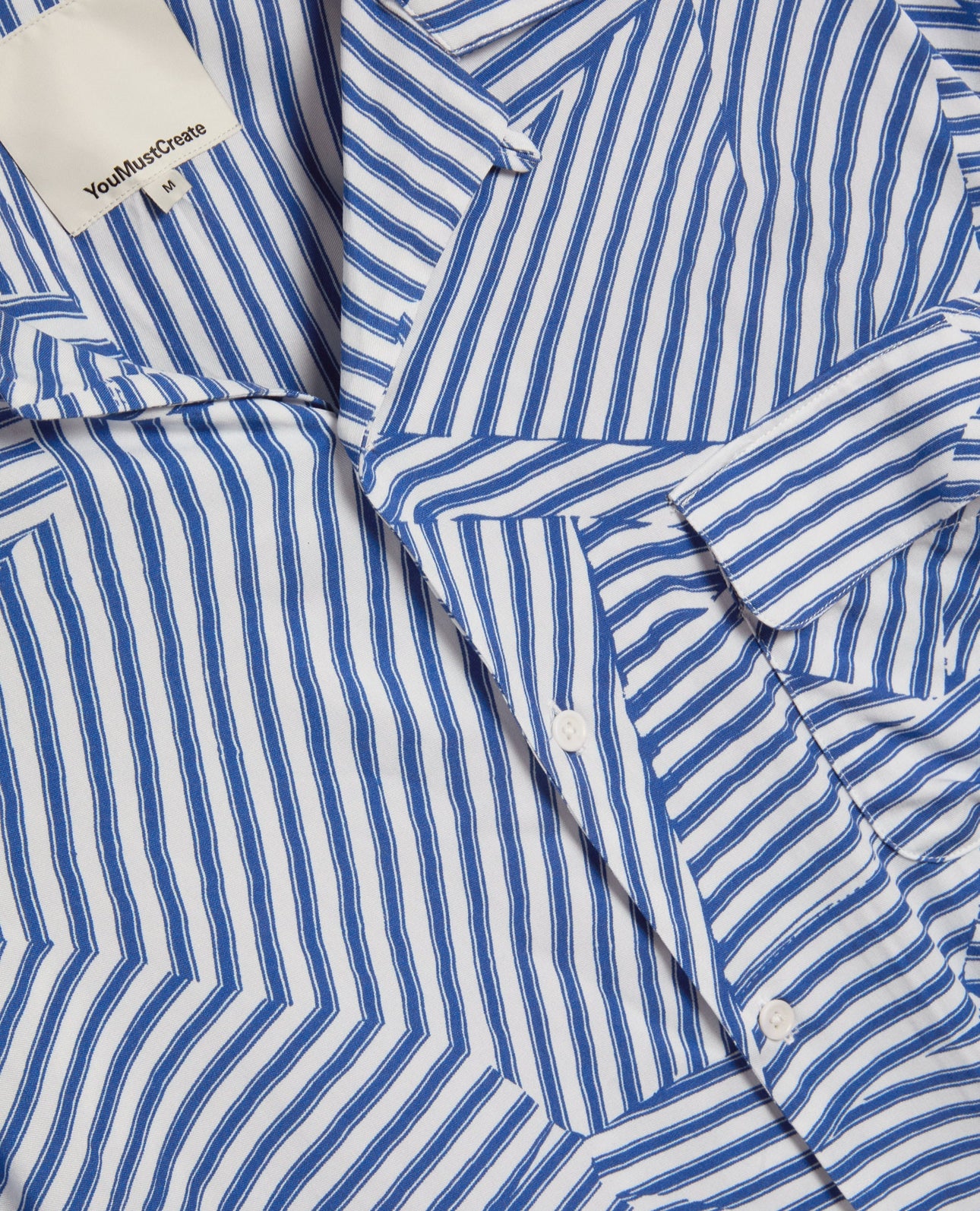 YMC Wray Shirt - Blue / White