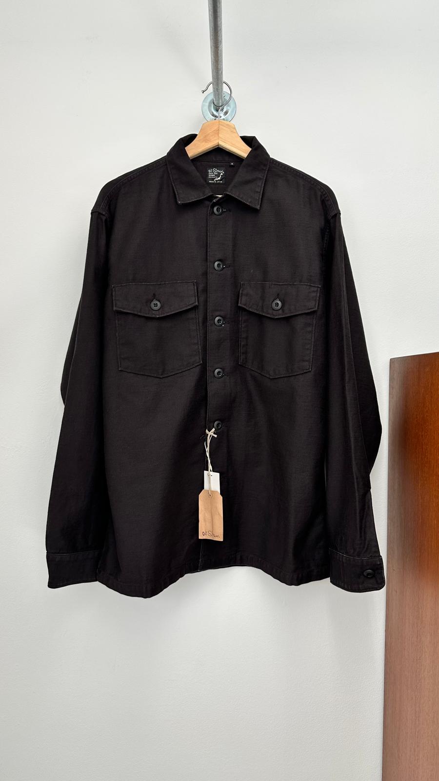 OrSlow US Army Fatigue Shirt Black