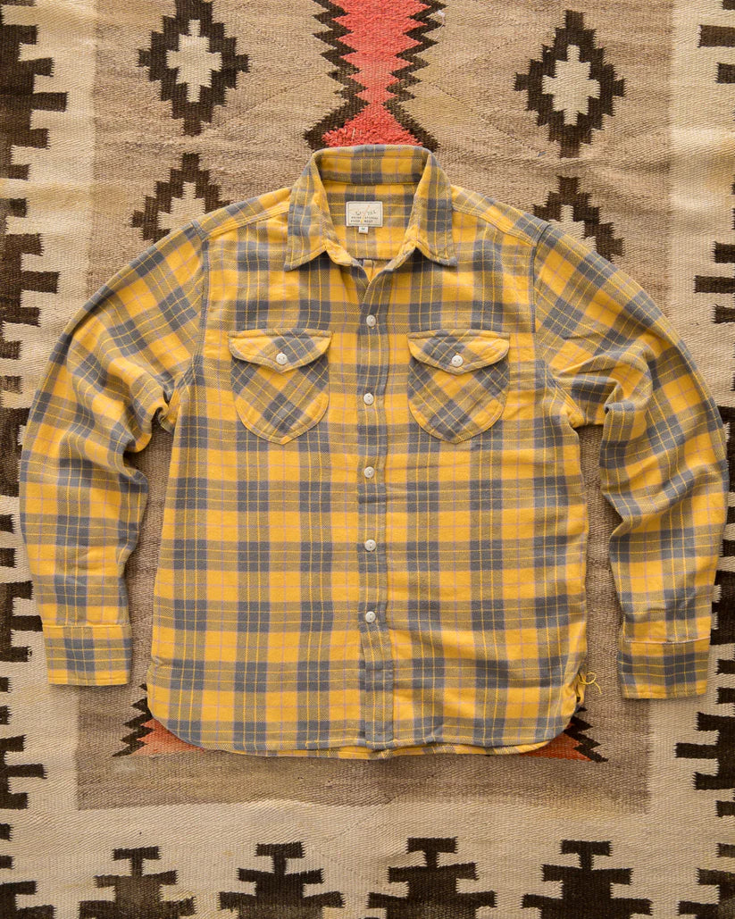 Wythe Washed Flannel Workshirt - Daybreak