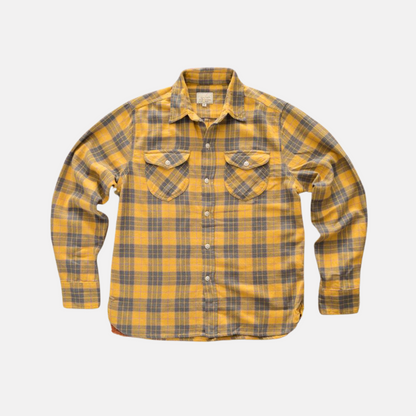 Wythe Washed Flannel Workshirt - Daybreak