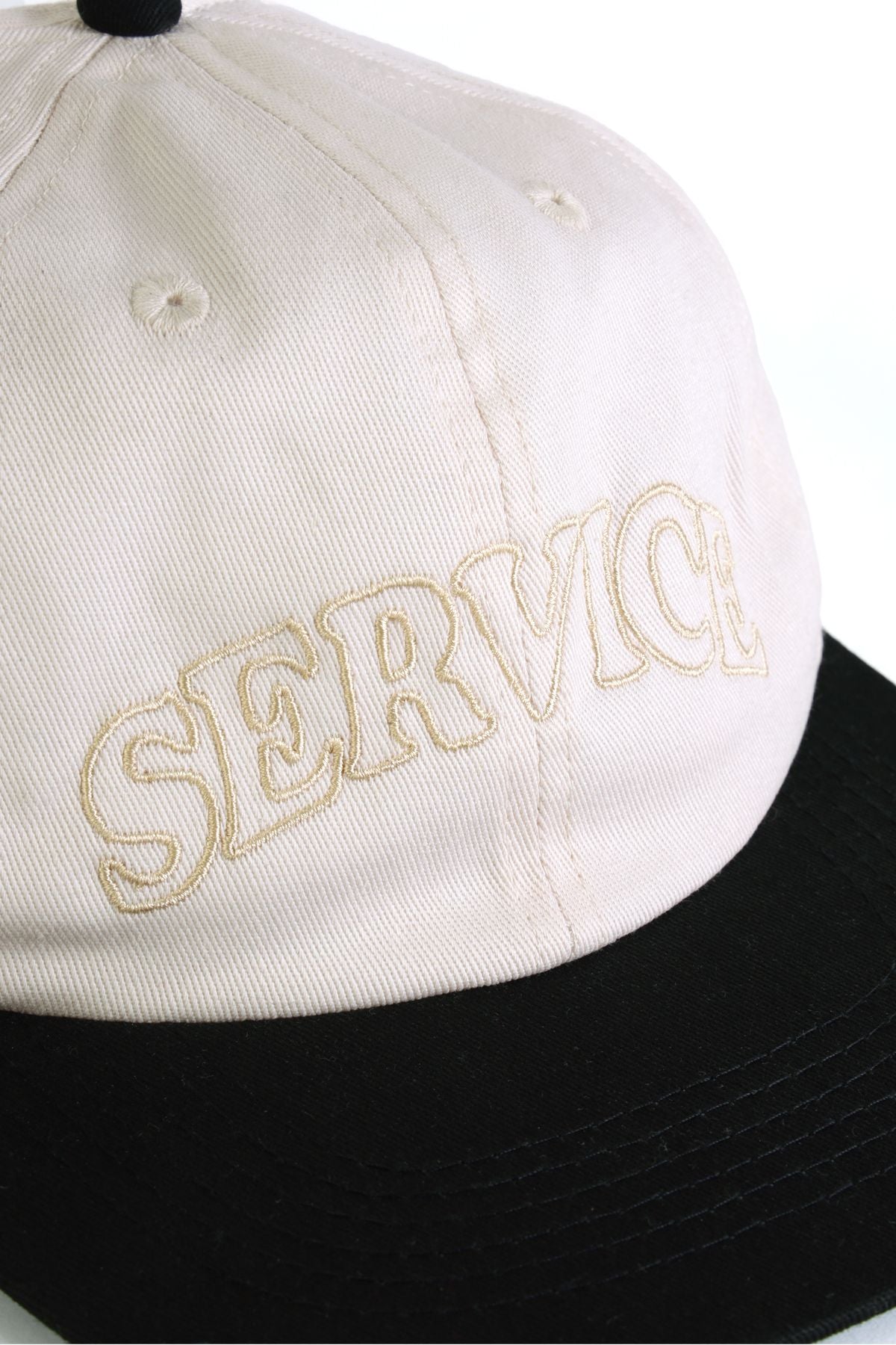 Service Works Arch Logo Cap - Off-White / Black