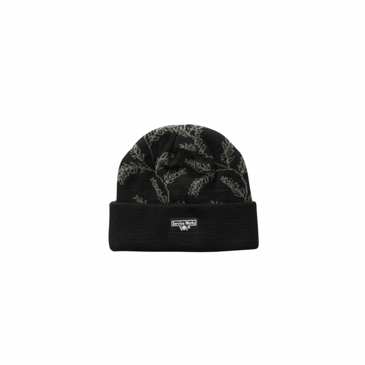 Service Works Olive Branch Beanie - Black