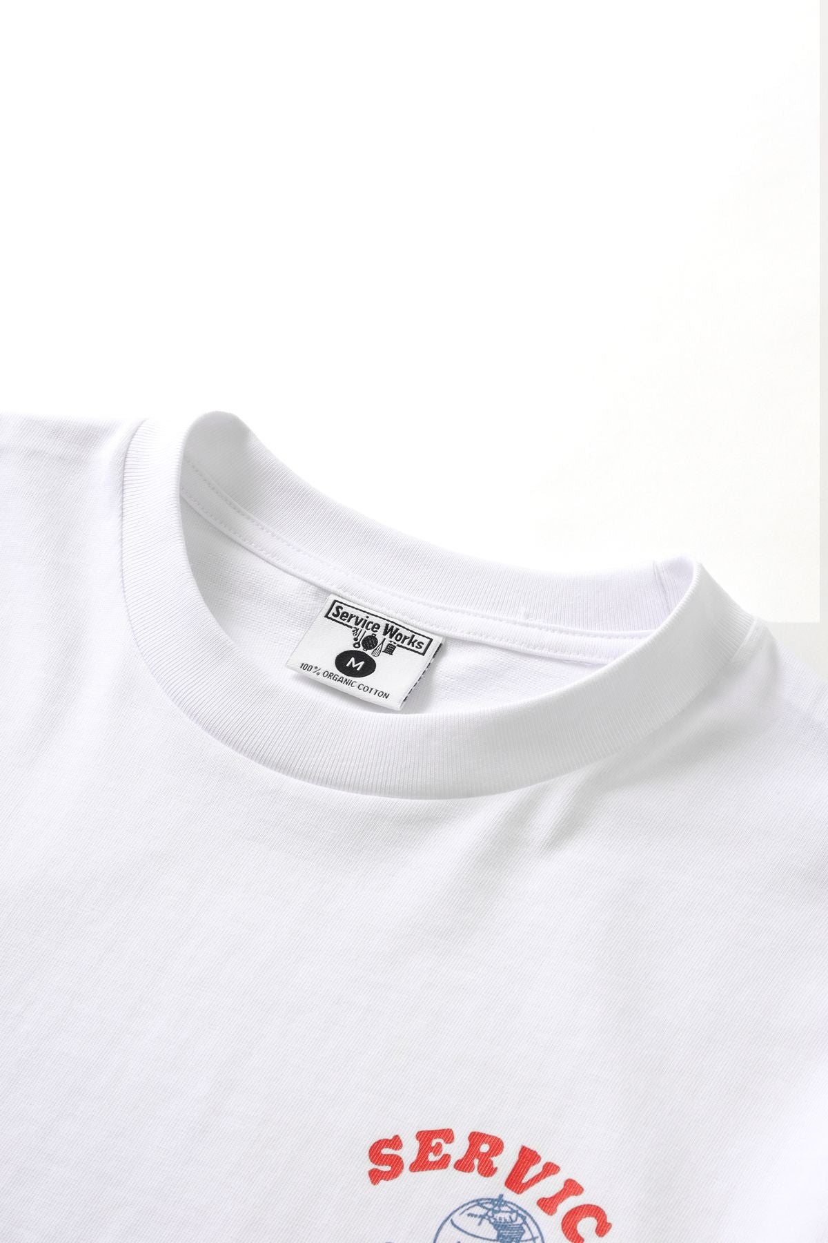 Service Works Organic Chefswear Tee - White