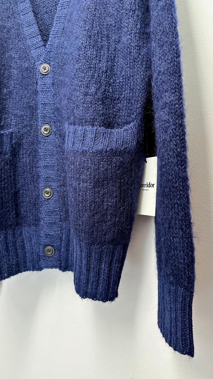 Corridor Mohair Cardigan - Navy