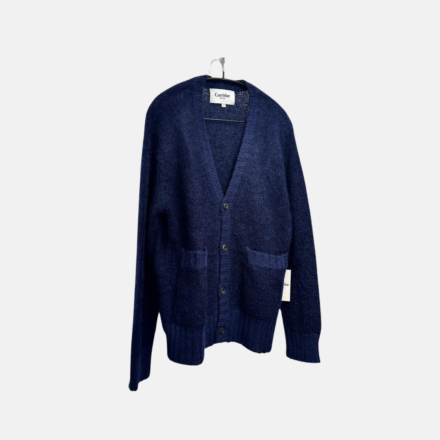 Corridor Mohair Cardigan - Navy