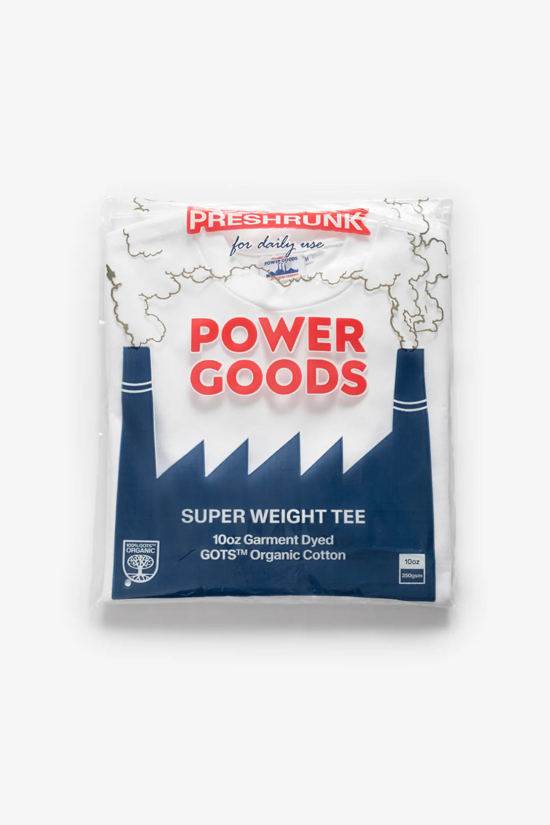 Power Goods Super Weight T-Shirt - White