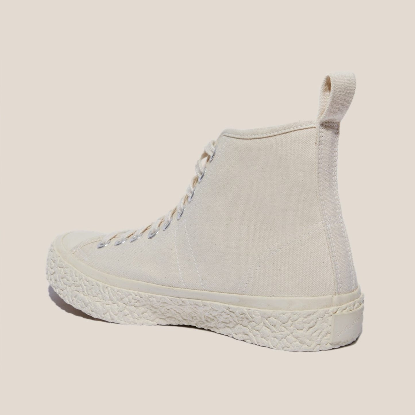 YMC Vulcanised High Top Sneakers - Off White