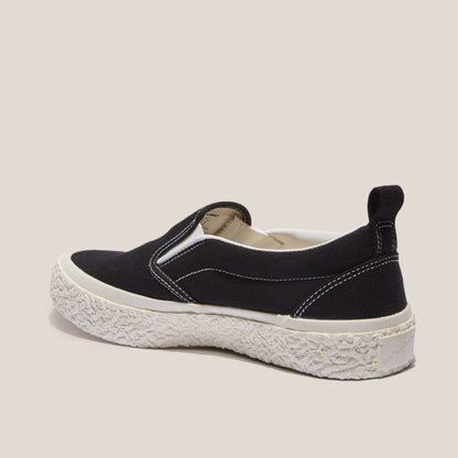 YMC Vulcanised Slip On Sneakers - Black