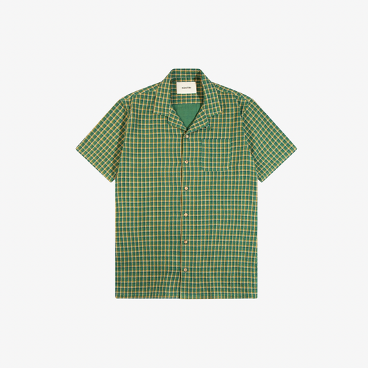 Kestin Crammond Shirt in Green Check