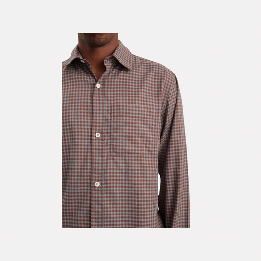 Another Aspect Another Shirt 4.0 - Chestnut Brown Check