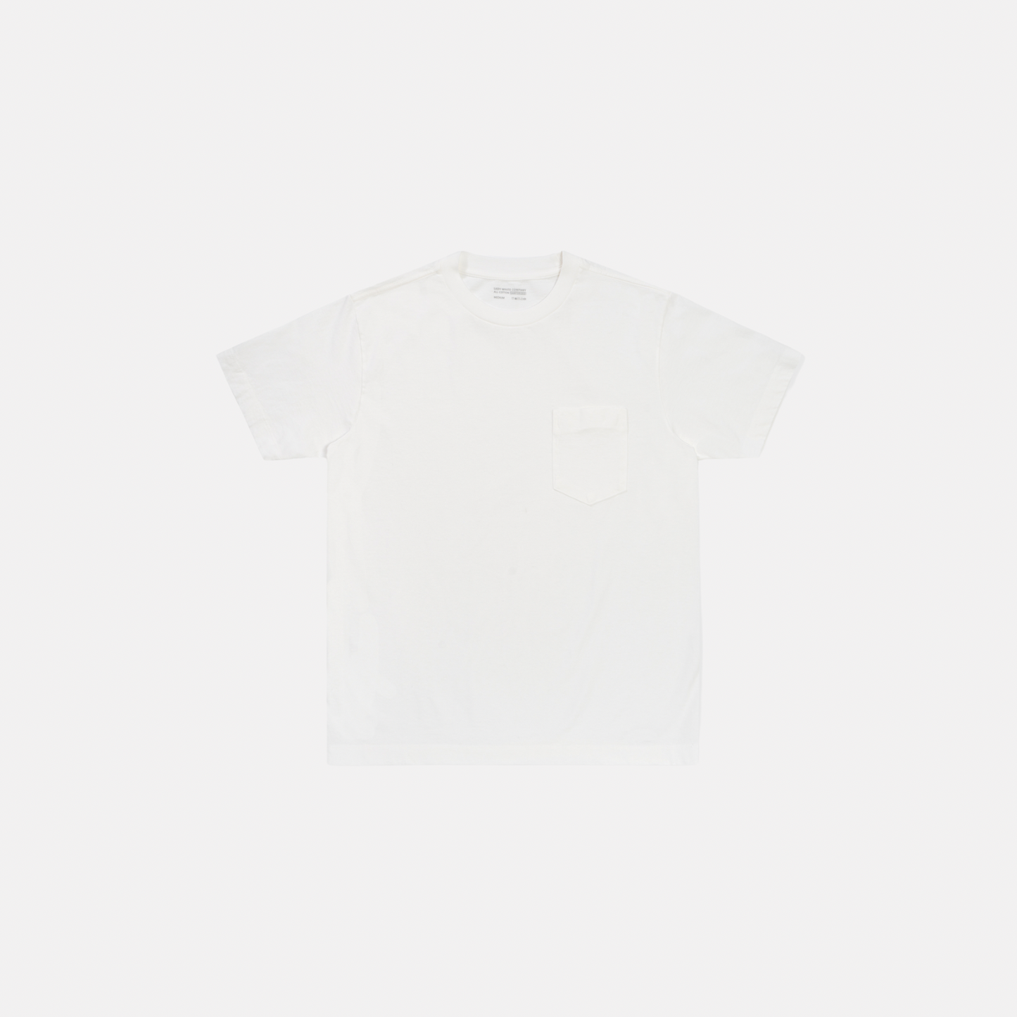 Lady White Co. Balta Pocket T-Shirt - White LW1120