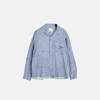 YMC Wray Shirt - Blue / White