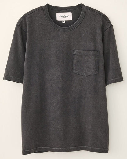Corridor Garment Dyed Tee - Black