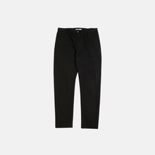 Load image into Gallery viewer, Kestin Inverness Trouser in Black Cotton Twill

