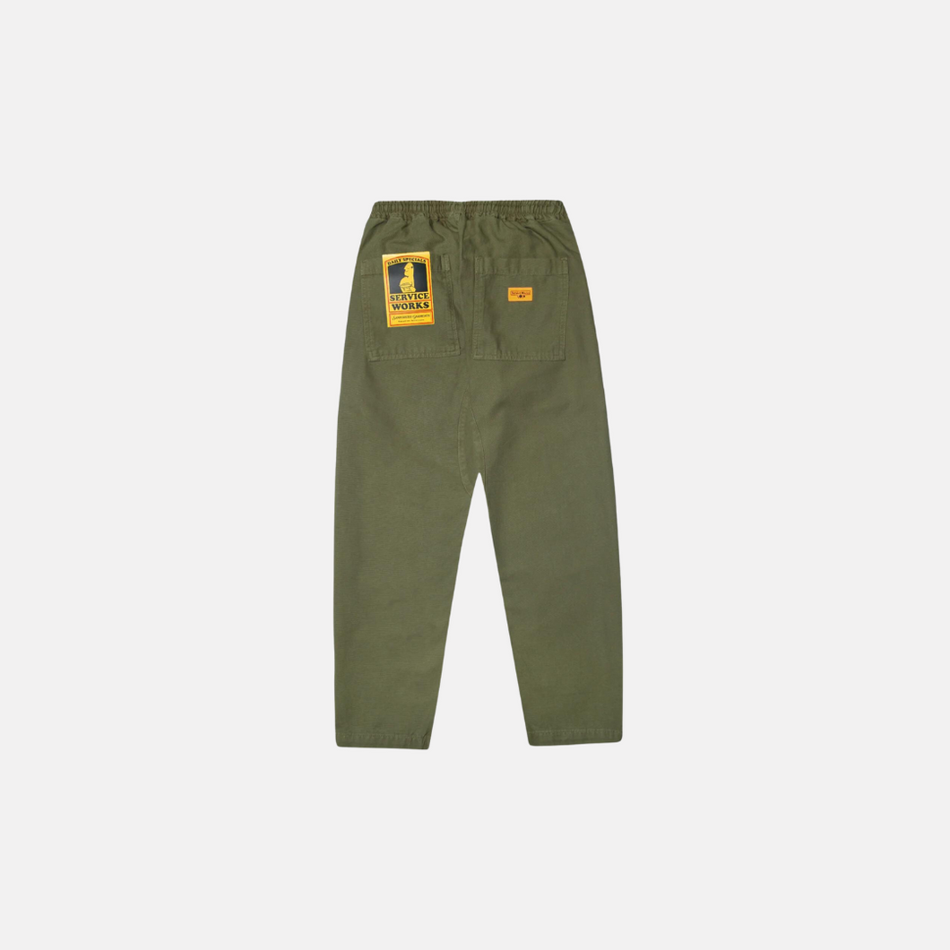 Service Works Canvas Chef Pants - Olive
