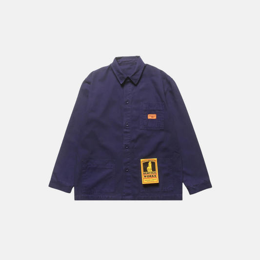 Service Works Canvas Coverall Jacket - Navy