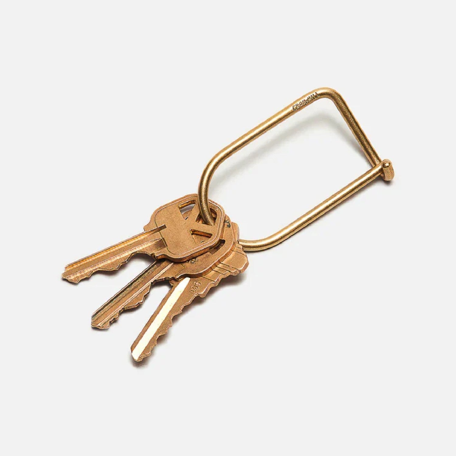 Craighill Wilson Keyring - Brass - orzel