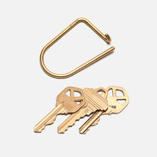 Load image into Gallery viewer, Craighill Wilson Keyring - Brass - orzel
