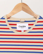 Load image into Gallery viewer, Corridor Blue Red Stripe T-Shirt - orzel
