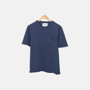 Corridor Organic Garment Dyed T-Shirt - Navy - orzel