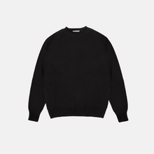 Load image into Gallery viewer, YMC Suedehead Crew New Knit - Black - orzel
