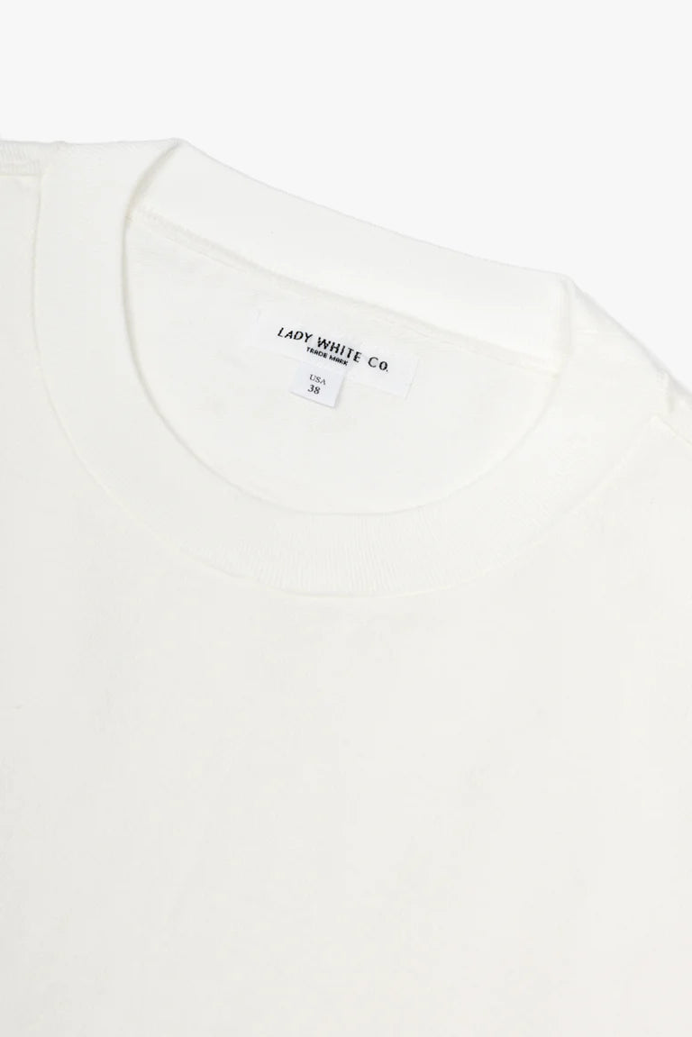 Lady White Co. Rugby T-Shirt - White LW130T