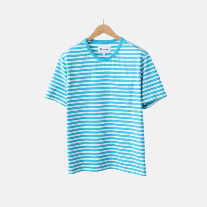 Corridor Blue Stripe T-Shirt - orzel